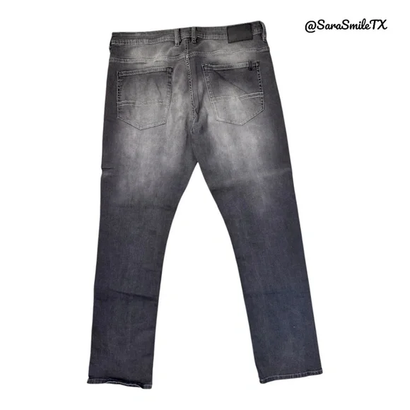 BUFFALO DAVID BITTON Driven-X Basic Straight Stretch Big & Tall Jeans - 36 x 34 - Picture 2 of 8